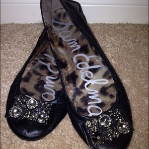 Sam Edelman bejeweled flats!