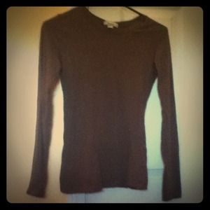 Brown long sleeve shirt