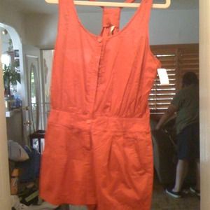 SOLD NWT Red romper