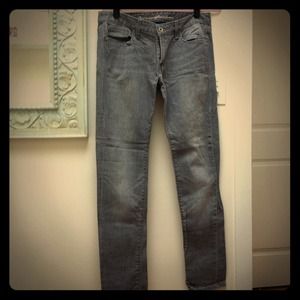 Gray Levi Skinny Jeans