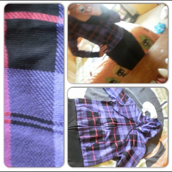 Plaid sweater