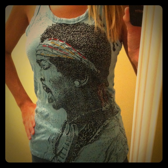 Jimi Hendrix small tank top with racer back