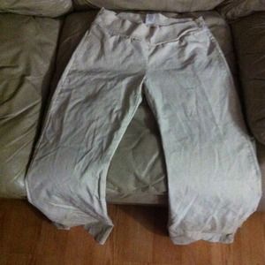 Khaki maternity pants