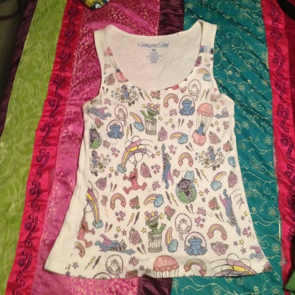 Sesame street tank top