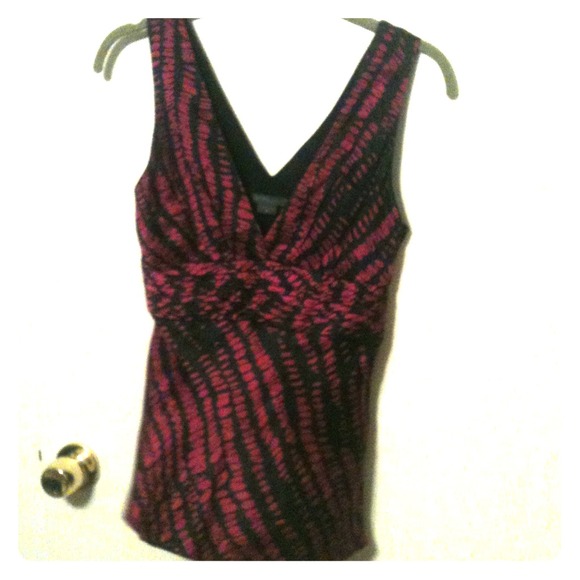 Armani exchange silk top.