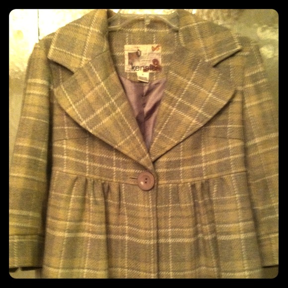 Kensie plaid jacket.