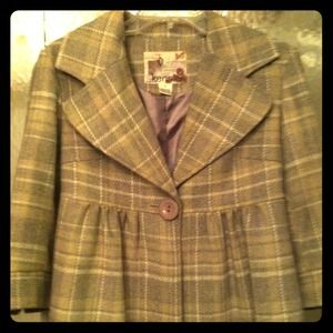 Kensie plaid jacket.