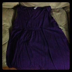 Purple old navy dress