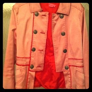 BCBG pink jacket