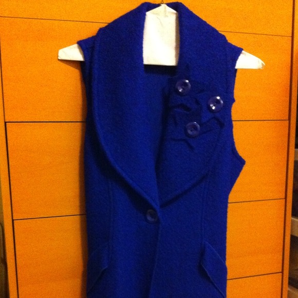 Long Felt Vest
