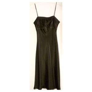 Black Silk Dress