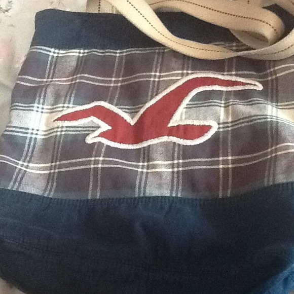 🚫✋SOLD Hollister tote bag