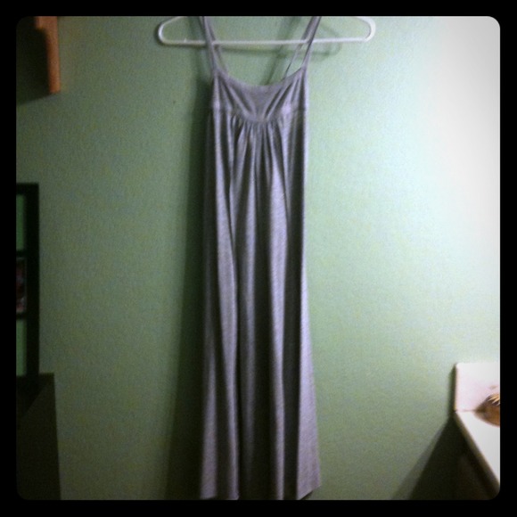 Gray casual dress