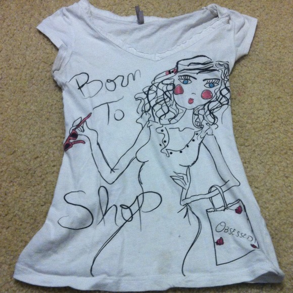 Born to shop shirt