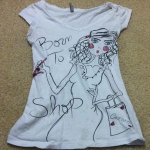 Born to shop shirt