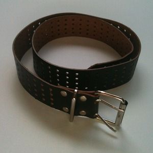 Sexy two pronged belt