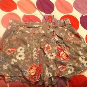Floral shorts