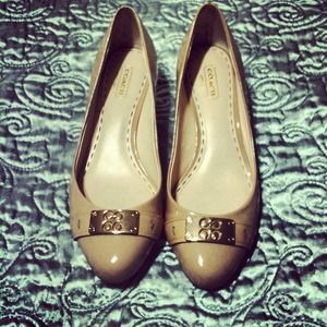 PRICE CUT! Coach Meryl Wedge Pump 7.5