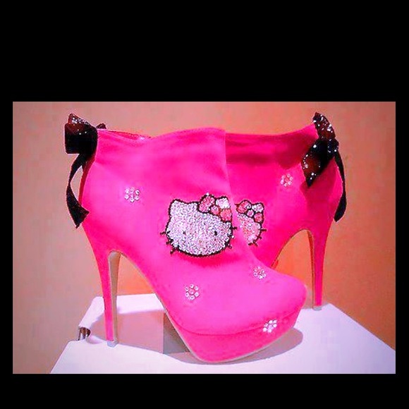 Shoes - Hellokitty glitter hill