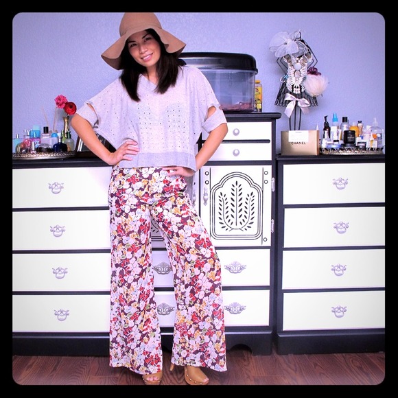 Topshop Pants - Bundle: Bnew Topshop Floral pants + ellen tracy