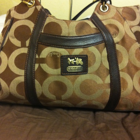Brown Coach Bag 👜