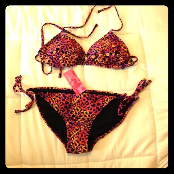 NWT cheetah bathing suit