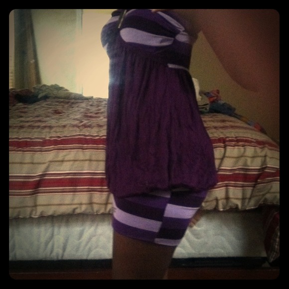 Purple dress