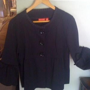 Oversized Button Jacket