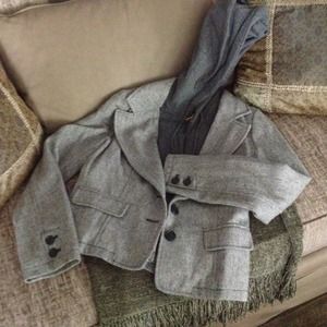 Jacket with hoodie attached