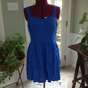 Blue summer dress