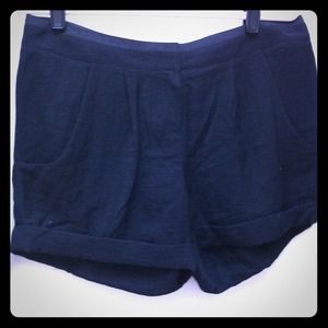 Black BCBG dress shorts