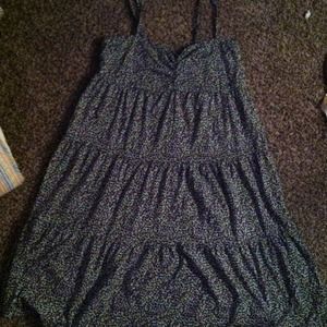 Polka dot tier dress