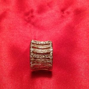 Sterling Silver GOLDTONE ring