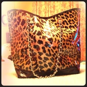 Aldo Cheetah Tote Bag