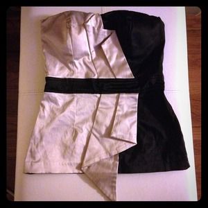 Asos tube top and Bebe Top