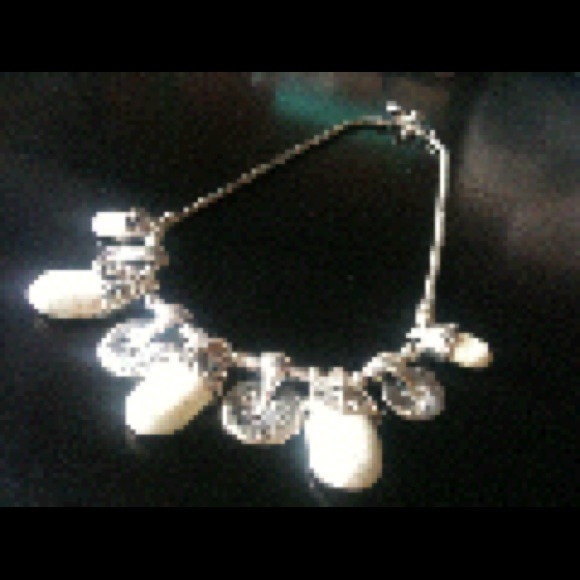 Silver/Stone Necklace