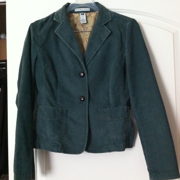Gap teal corduroy jacket