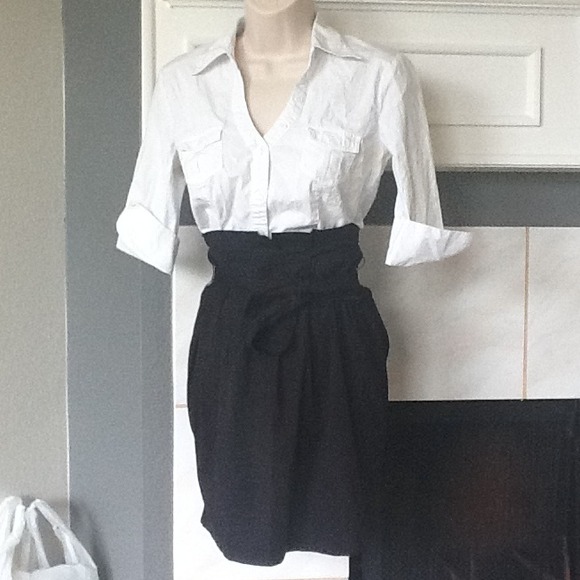 High waist skirt