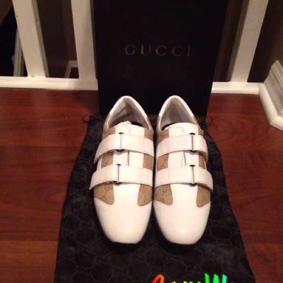 NEW Authentic GUCCI Monogram Sneakers