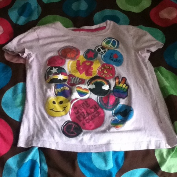 Light pink graphic tee