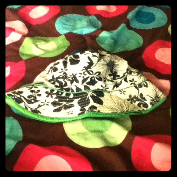 floral gardener style hat