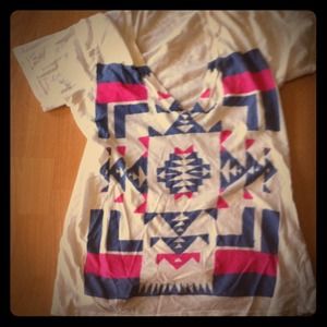 Urban outfitters oversized print tee size M