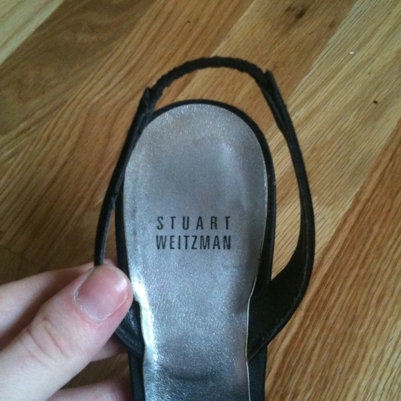 REDUCED AGAIN  Stuart Weitzman Slingbacks Size 8 - Picture 2 of 3