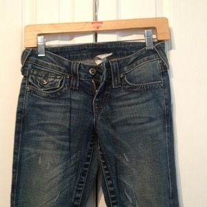 REDUCED! Flare leg True Religion brand jeans