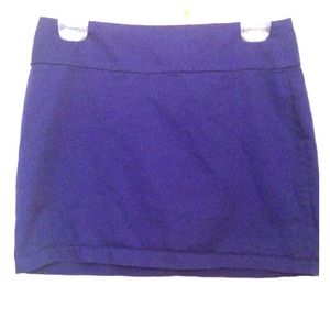 Royal Blue Mini Skirt!