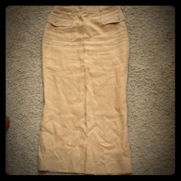 Linen Ralph Lauren Skirt (Long) size 6