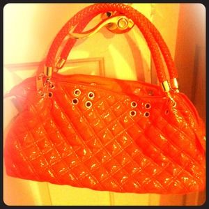 Bright orange Big Buddha handbag  (obo)