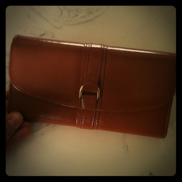 *reduced* Burnt orange wallet