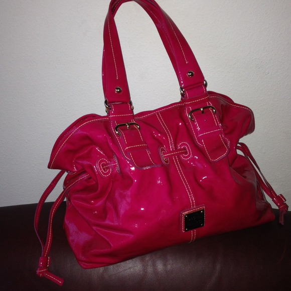 Dooney & Bourke Patent Leather Pink New Authentic