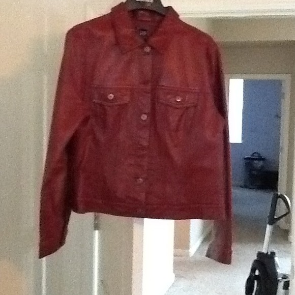 Genuine leather jacket